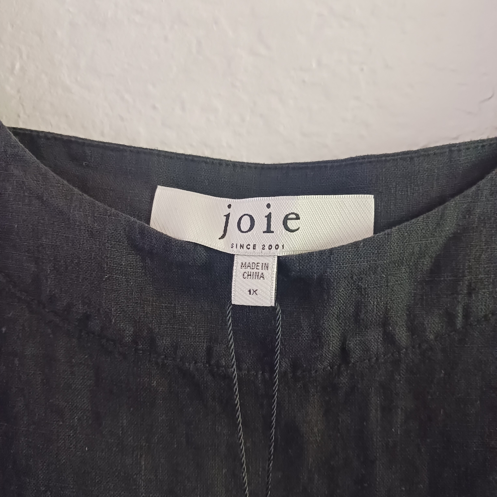 Joie Linen Paisley Sleeveless Top - Picture 8 of 9